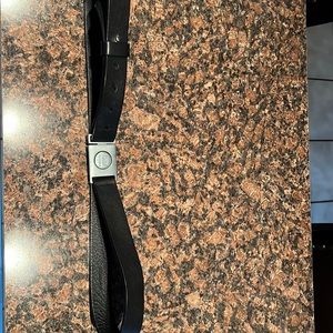 Ralph Lauren Mens Adjustable Leather Belt